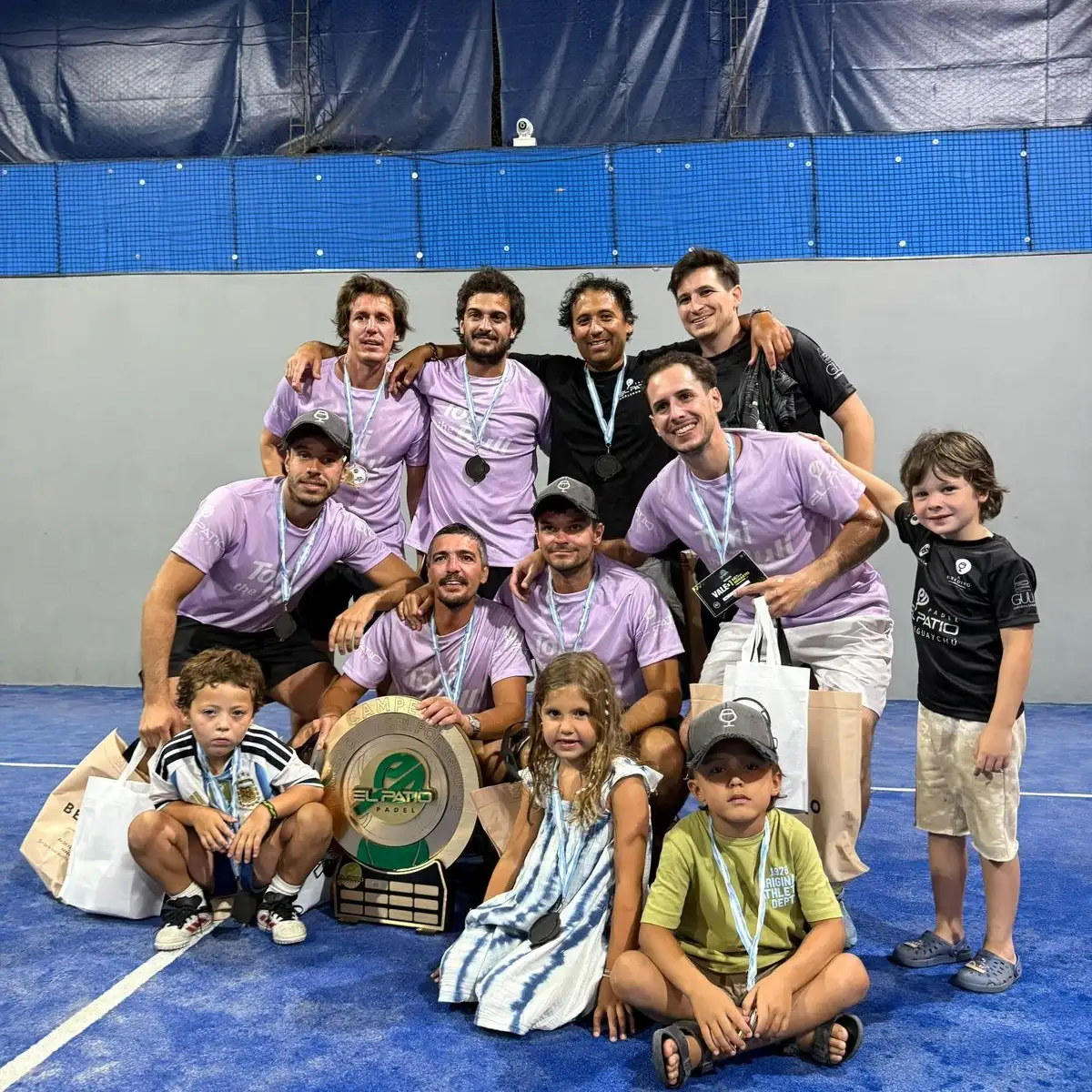 Finalizó una nueva edición del torneo por equipos de Patio Pádel