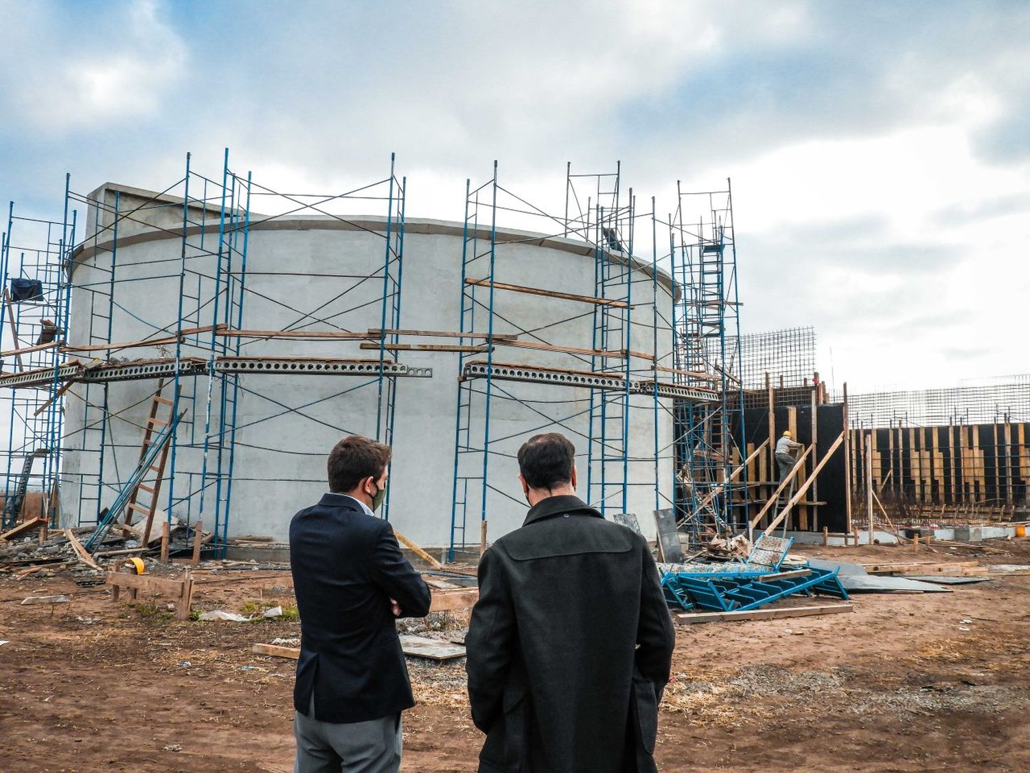 Teodelina avanza en distintos frentes de Obras