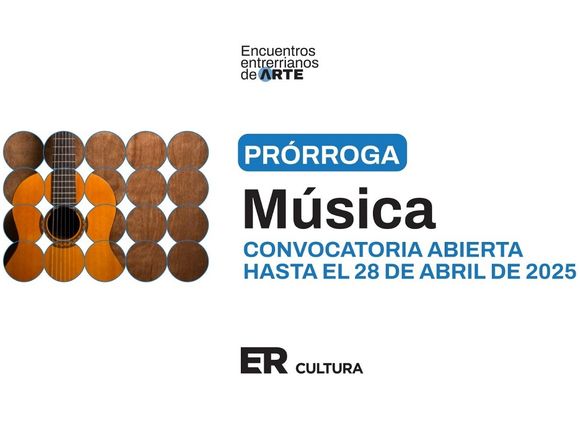Extienden el plazo de la convocatoria para participar del Encuentro Entrerriano de Música