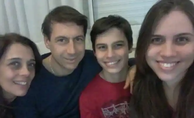 La conmovedora publicación del Naidenoff horas antes de la tragedia