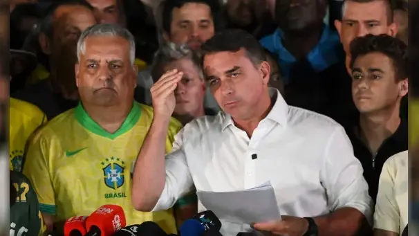 Flávio Bolsonaro.

Foto: Agencia NA (Xinhua)