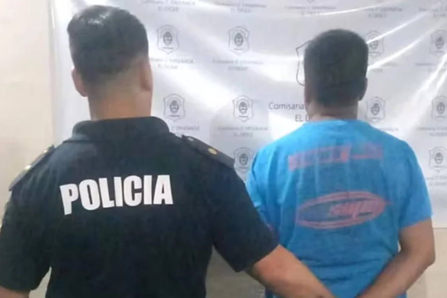 En la tarde del lunes fue trasladado a otra dependencia policial