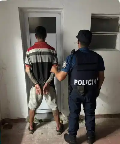El aprehendido fue puesto a disposición de la Justicia por el delito de "Hurto".