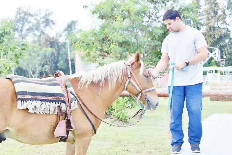 Comenzaron las actividades del 
programa provincial de equinoterapia