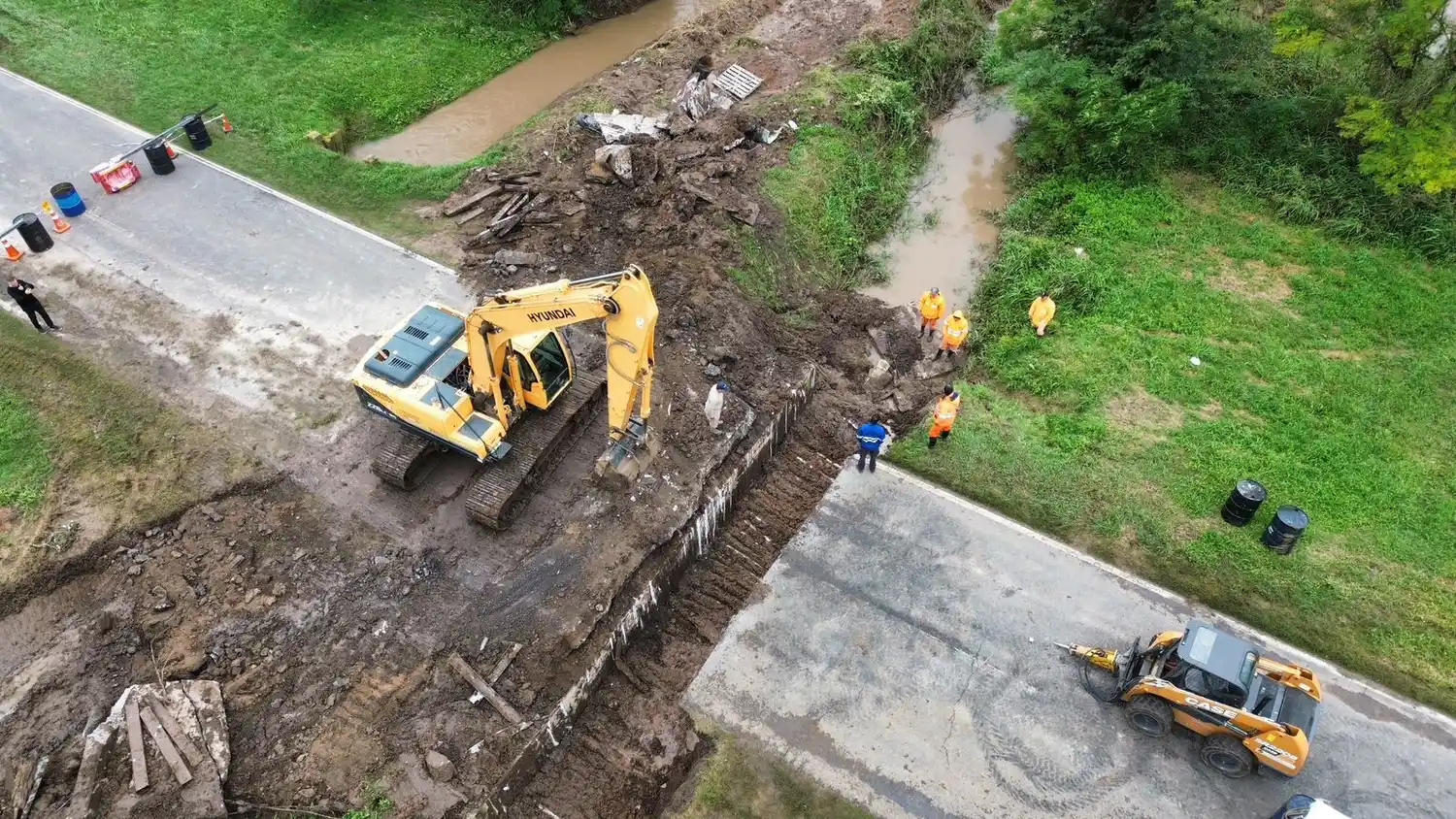 Provincia terminó el arreglo provisorio de la Ruta Nacional 34: a las 16 se rehabilita el tránsito