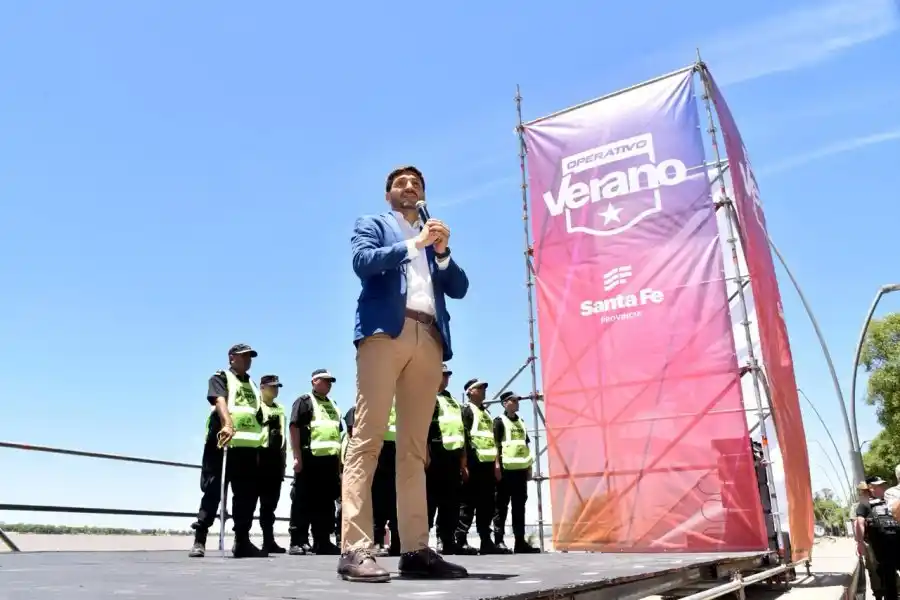 El acto, tuvo lugar en el Balneario La Florida, de la ciudad deRosario