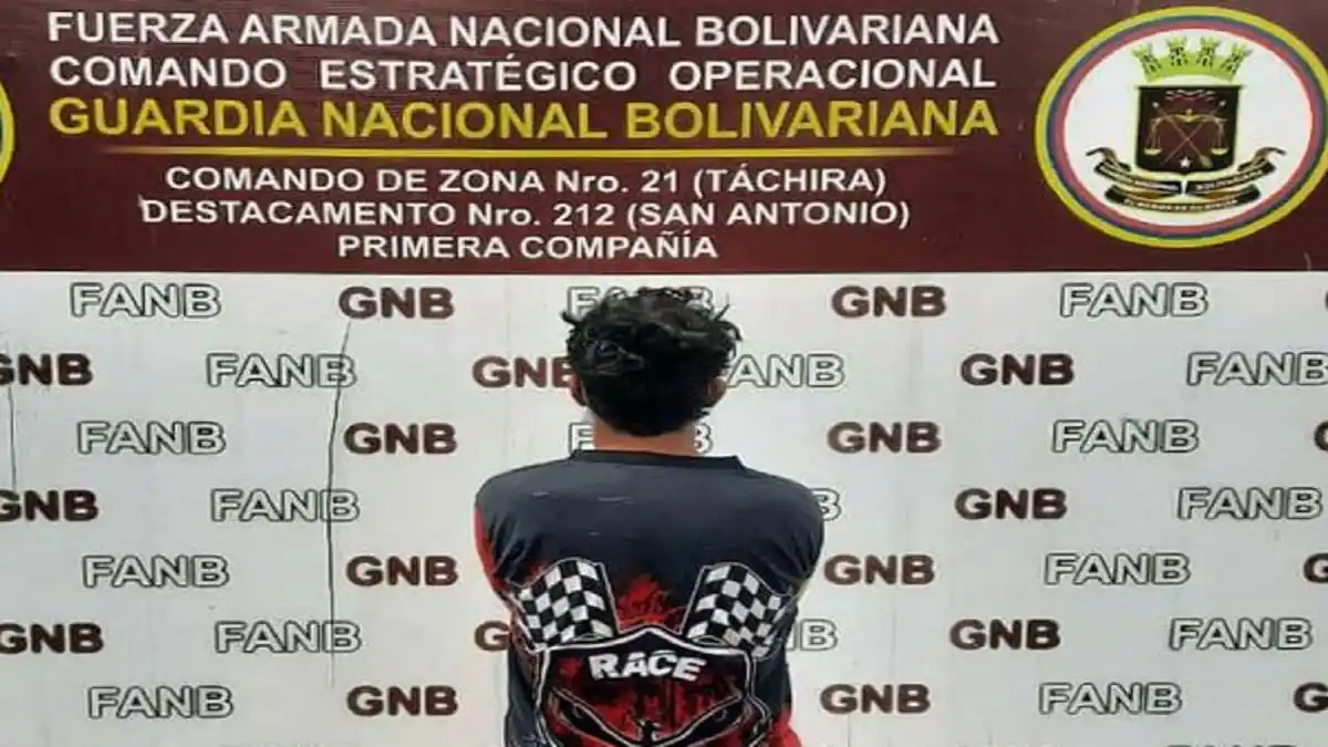 Agarran a uno del Tren de Aragua en el puente internacional Simón Bolívar