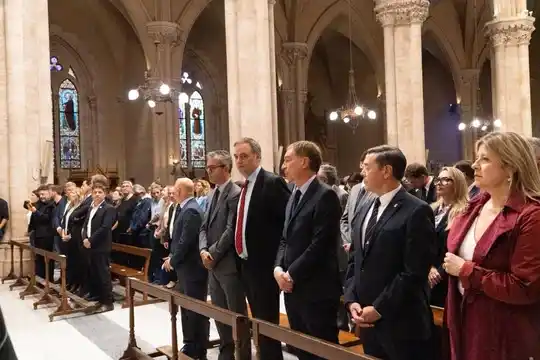 Victoria Villarruel no participó de la misa en la Basílica de Luján