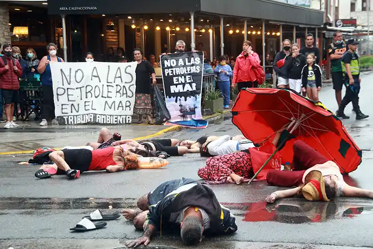 Protesta en la Villa Díaz Vélez