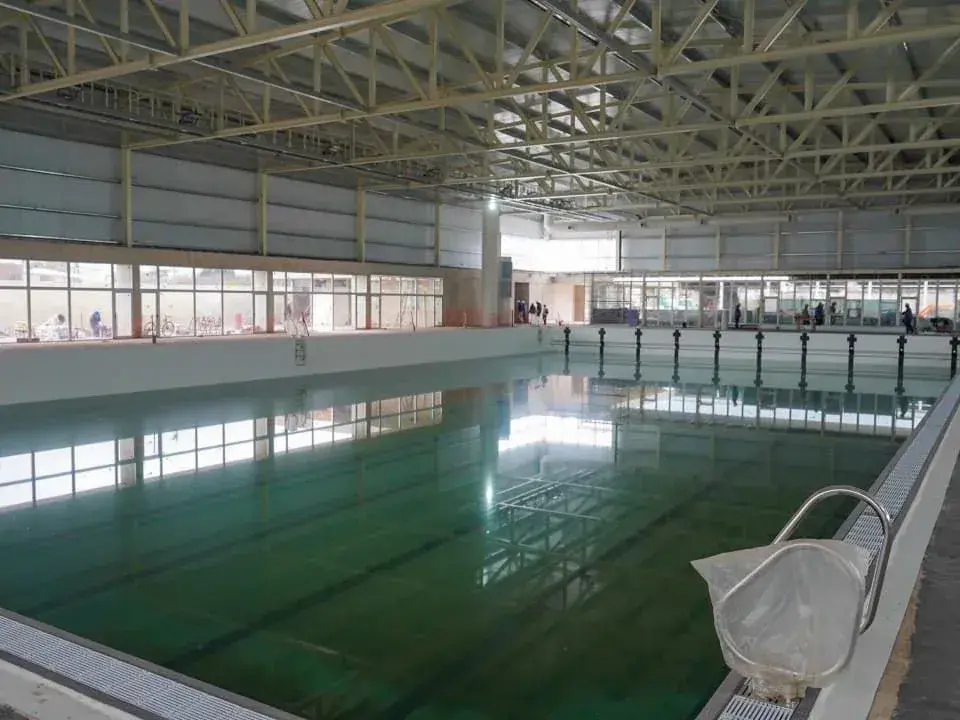 El Centro Acuático de Rosario se prepara para recibir a la natación en los Juegos Suramericanos 2026. Foto: Juegos Suramericanos