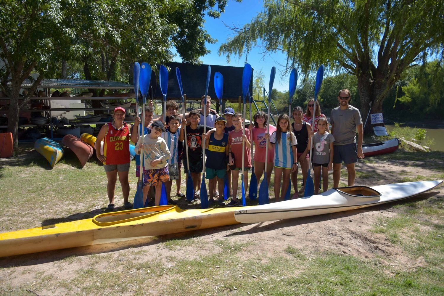 Se desarrolla la Escuela Municipal de Canotaje