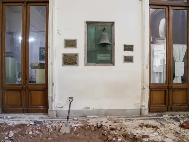 Avanzan las obras de remodelación del Normal 1