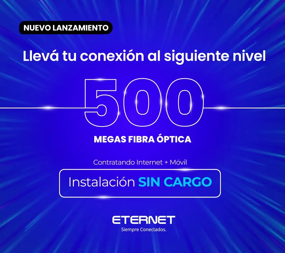 Eternet presenta una propuesta con muchos beneficios