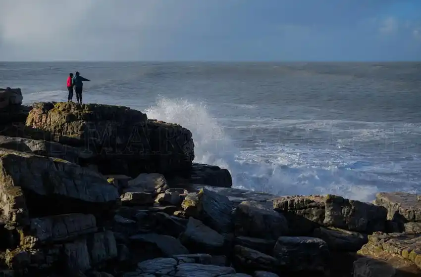Un sábado calmo y sin lluvias en el primer día del invierno