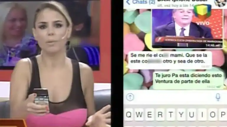 Gianinna Maradona: "Si es cierto el embarazo, mi papá no lo sabía"