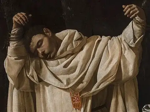 San Serapio, por Zurbarán.