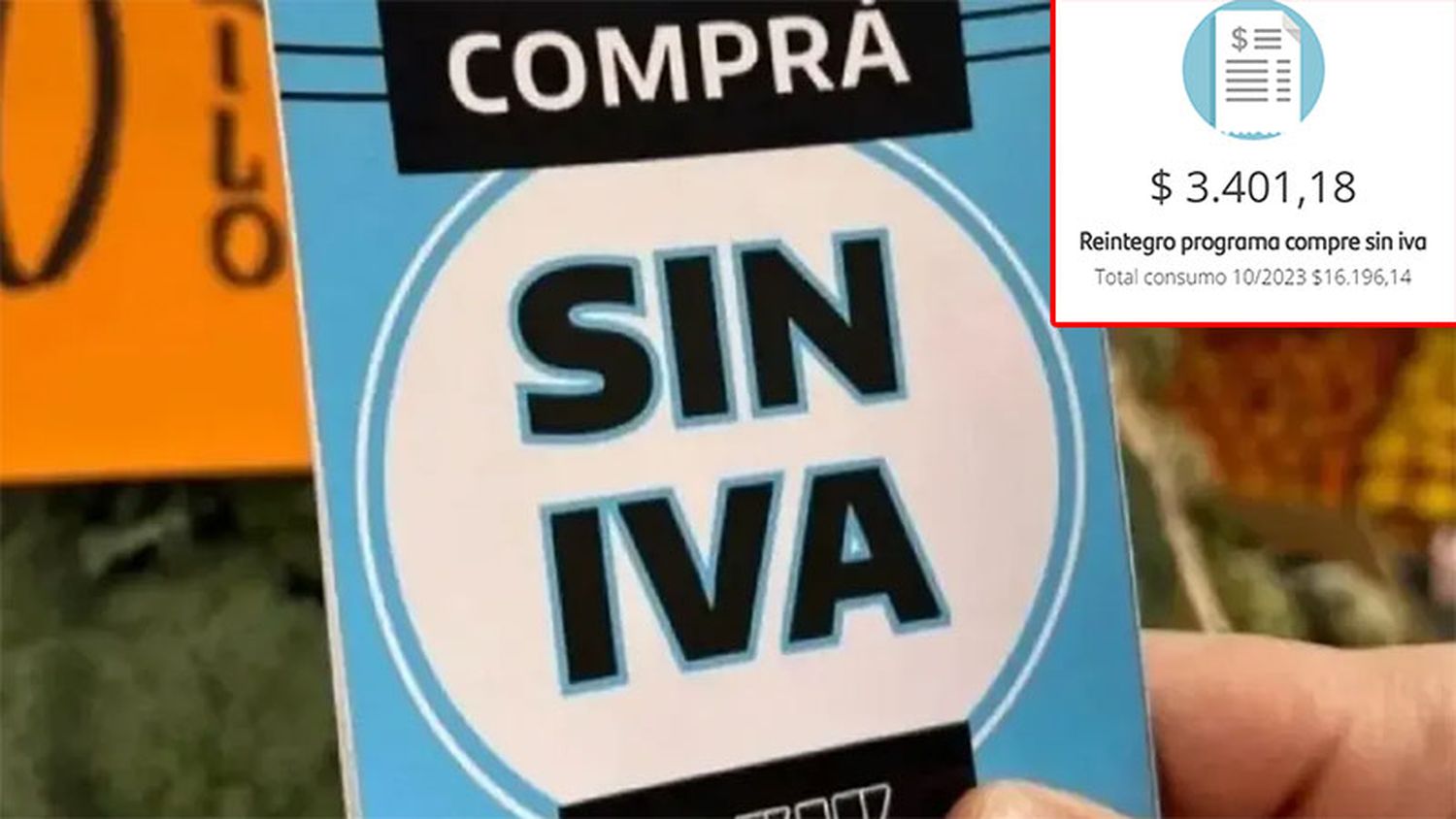 Finalizó el "Compre sin IVA": los productos básicos vuelven a pagar el impuesto completo