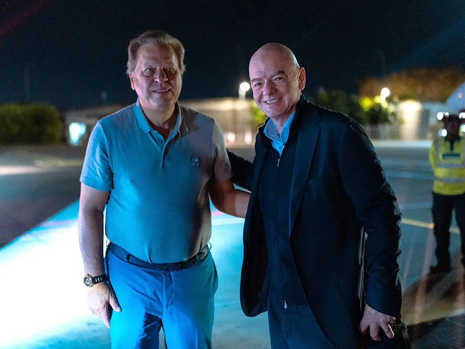 Infantino llega a Colombia para la posesión presidencial en plena crisis de la FIFA