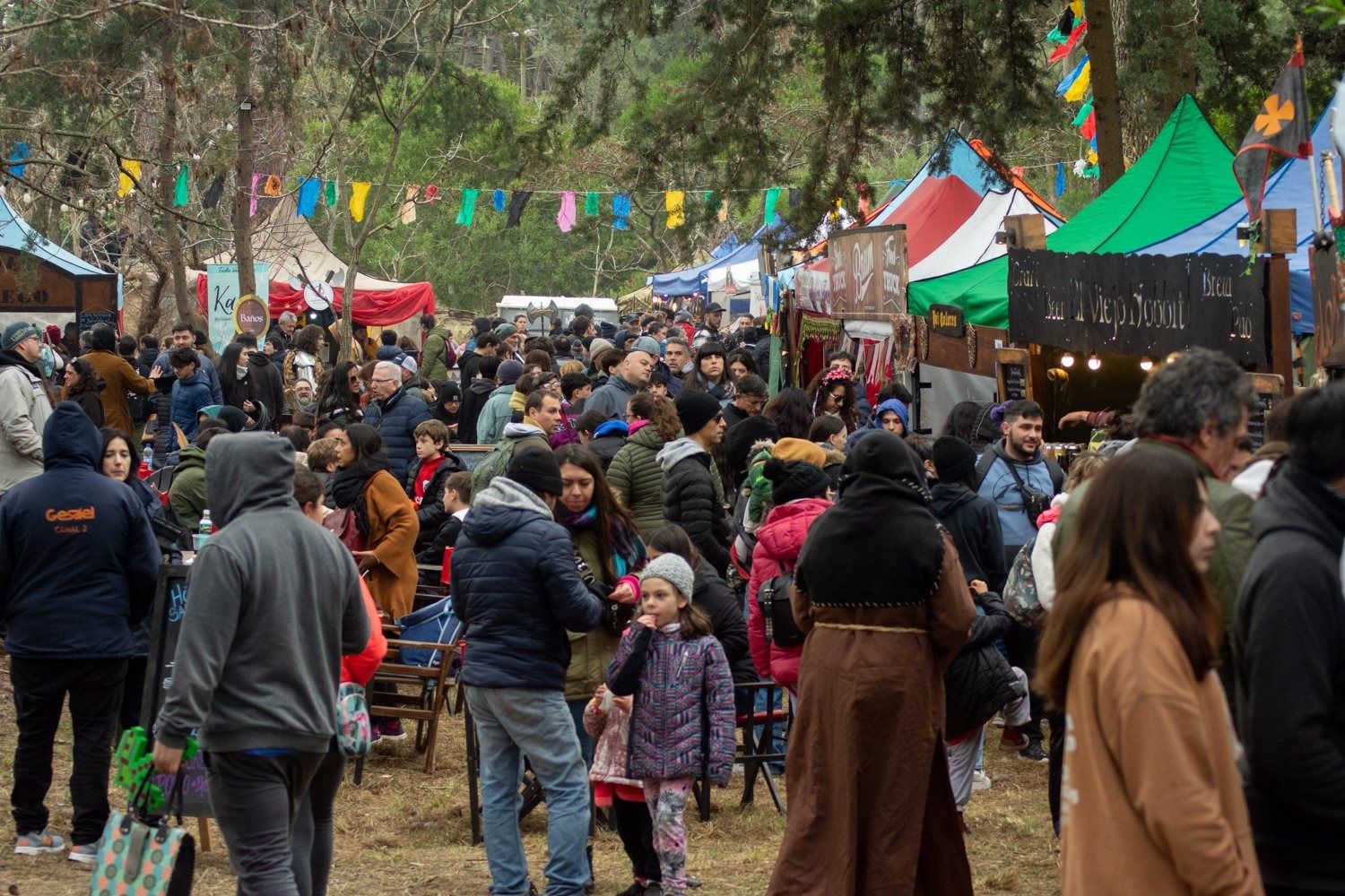 El invierno medieval de Villa Gesell es una de las mayores atracciones
