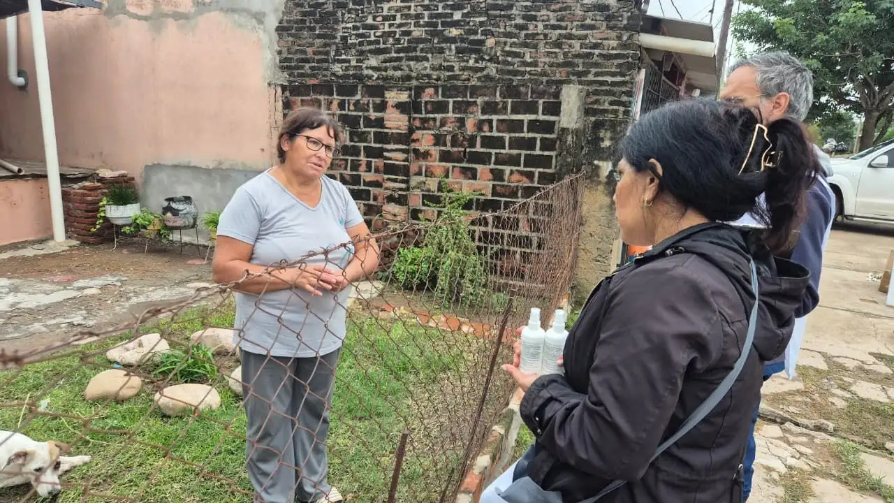 En Villa Minetti rescataron a un paciente que se encontraba aislado