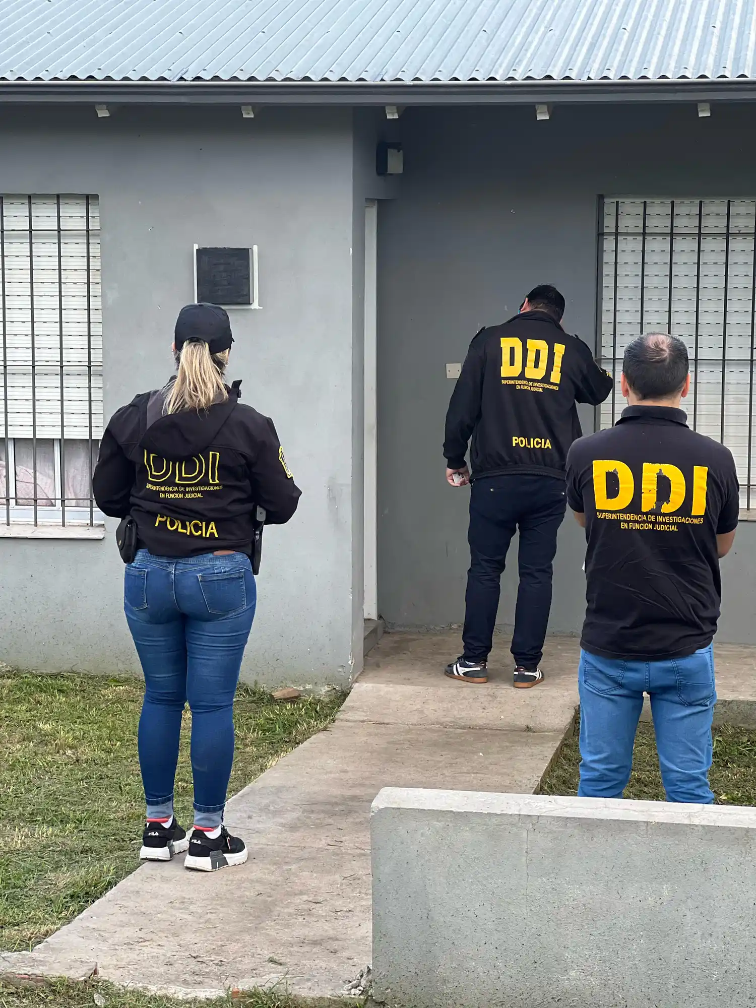 El procedimiento se llevó a cabo en una vivienda del barrio Smata.