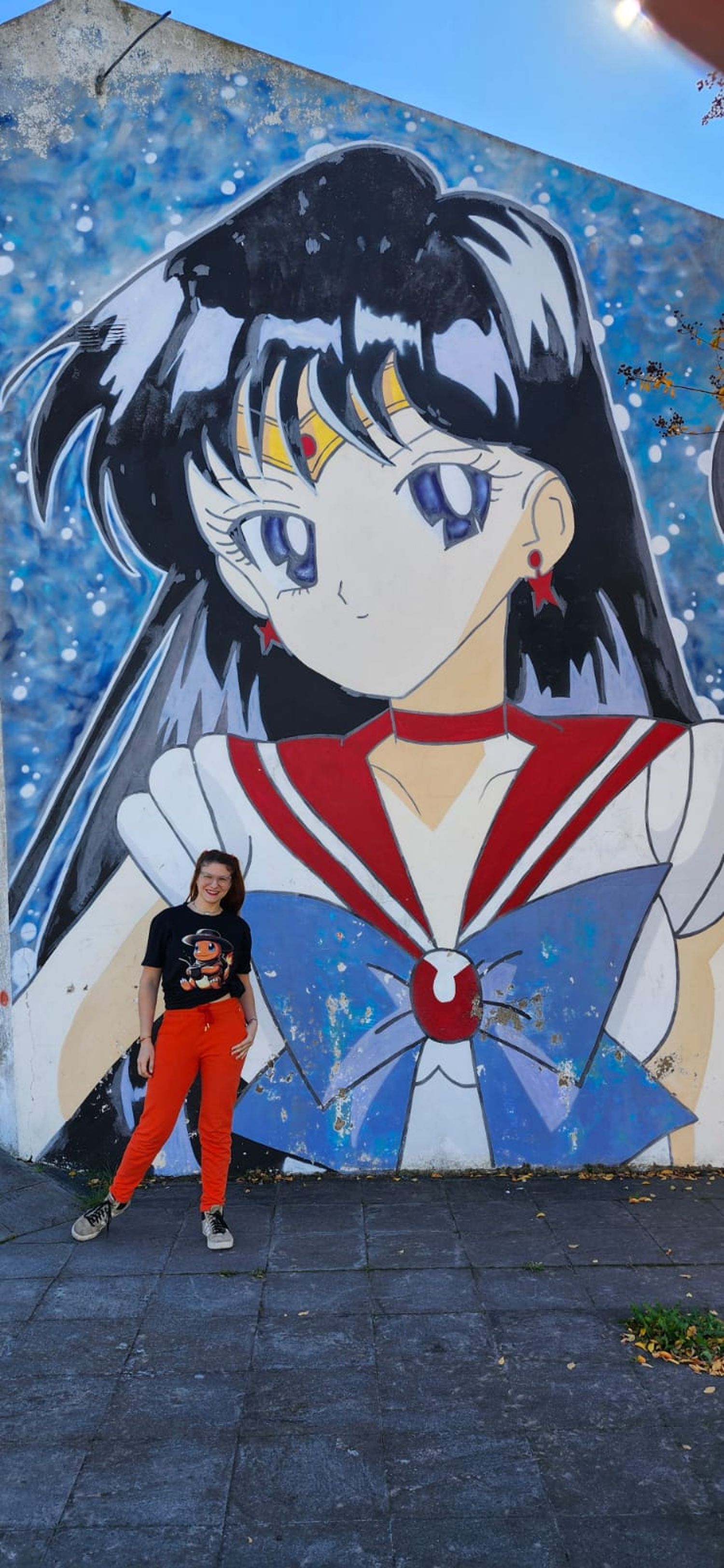 Mural "Sailor Mars" de CEB.