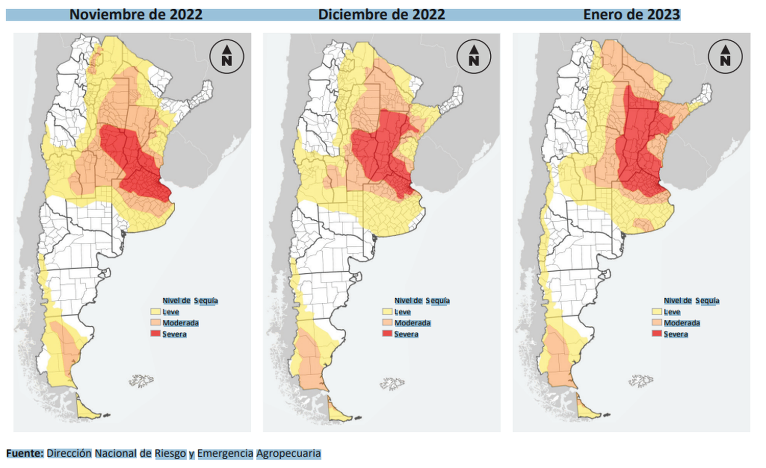 Impacto de la sequía: la activividad económica interanual cayó casi un 10 % en la provincia