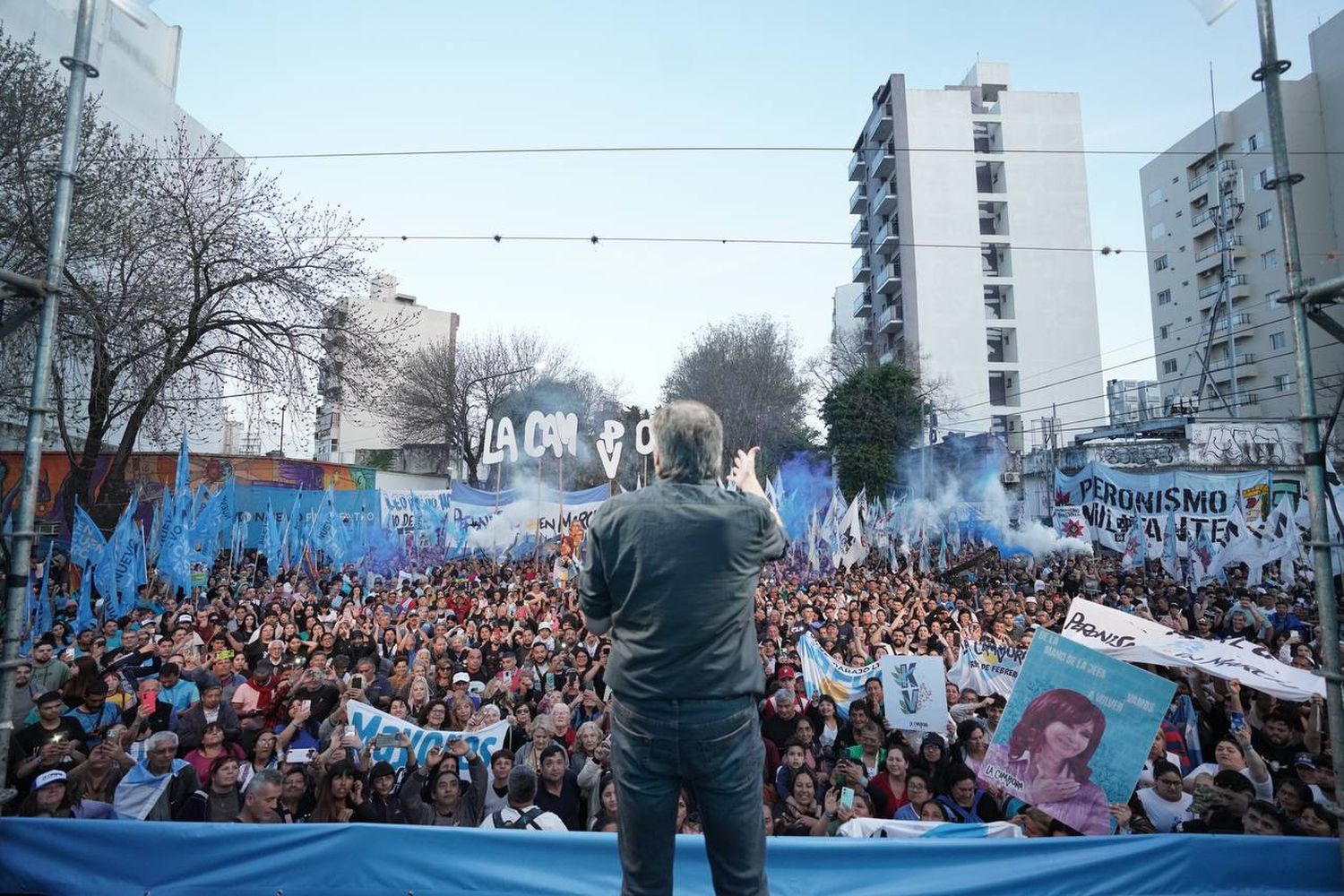 Máximo Kirchner, líder de La Cámpora