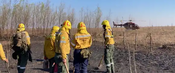 Intenso operativo para combatir el nuevo foco frente a Rosario