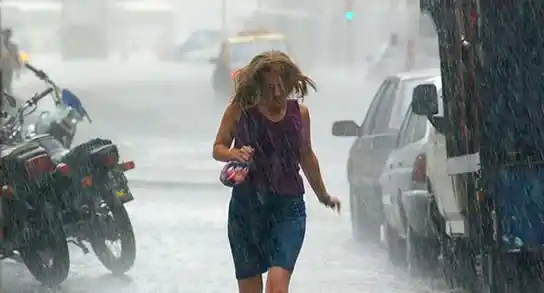 Alerta meteorológico por tormentas fuertes, viento y granizo 