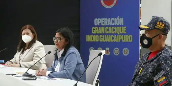 Delcy Rodríguez vincula a EE.UU., Colombia y Leopoldo López con lo ocurrido en la Cota 905