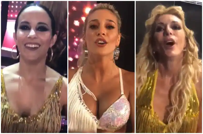 De la pista del Bailando a Arroyito: el guiño de Sol  Pérez, Yanina Latorre y Lourdes Sánchez a los hinchas de Rosario Central