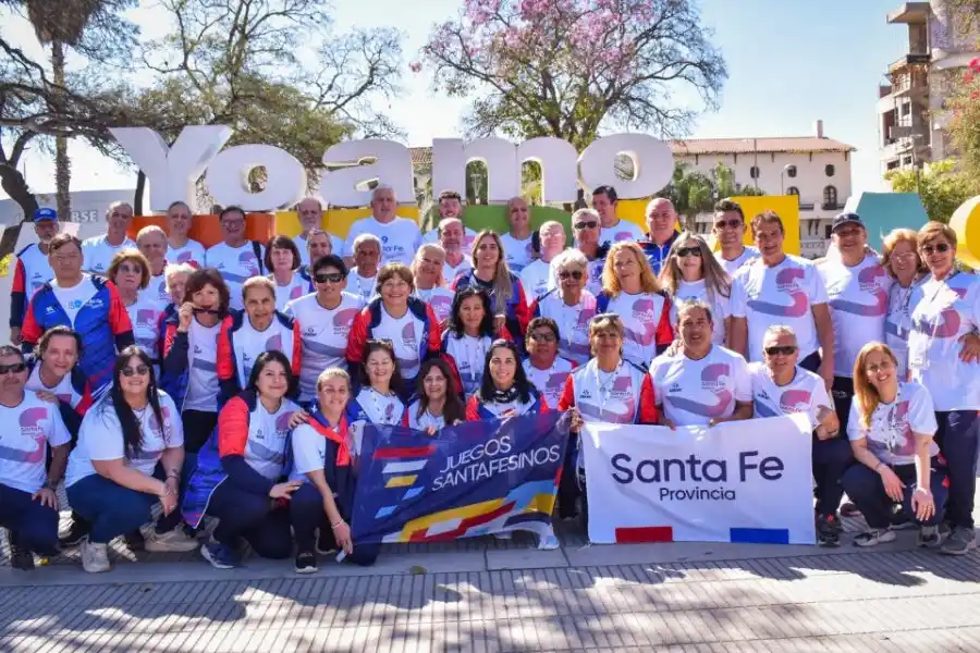 Santa Fe participa en los Juegos Nacionales Evita para Personas Mayores