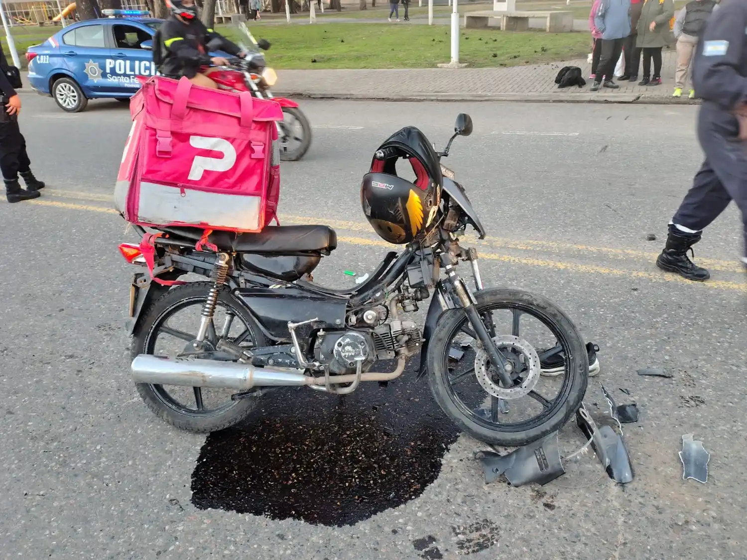 cadete  hospitalizado