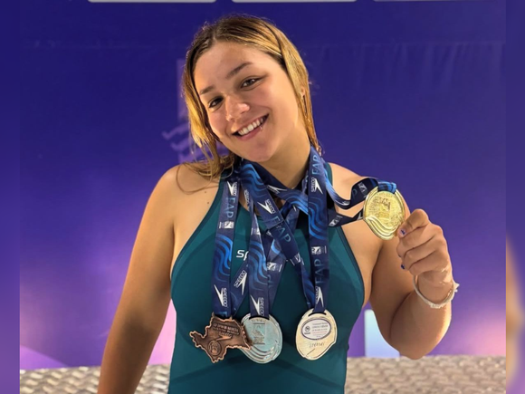 Natación: Candela Raviola fue convocada para participar del Campeonato Southern Zone en Estados Unidos