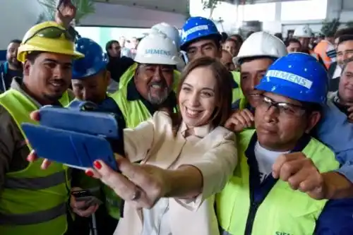 Vidal «muy optimista sobre el futuro de los bonaerenses»