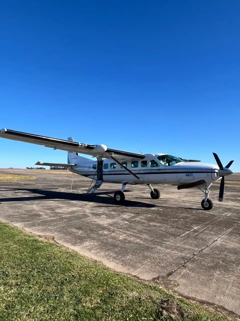 Vuelo sanitario desde el Aeródromo Municipal