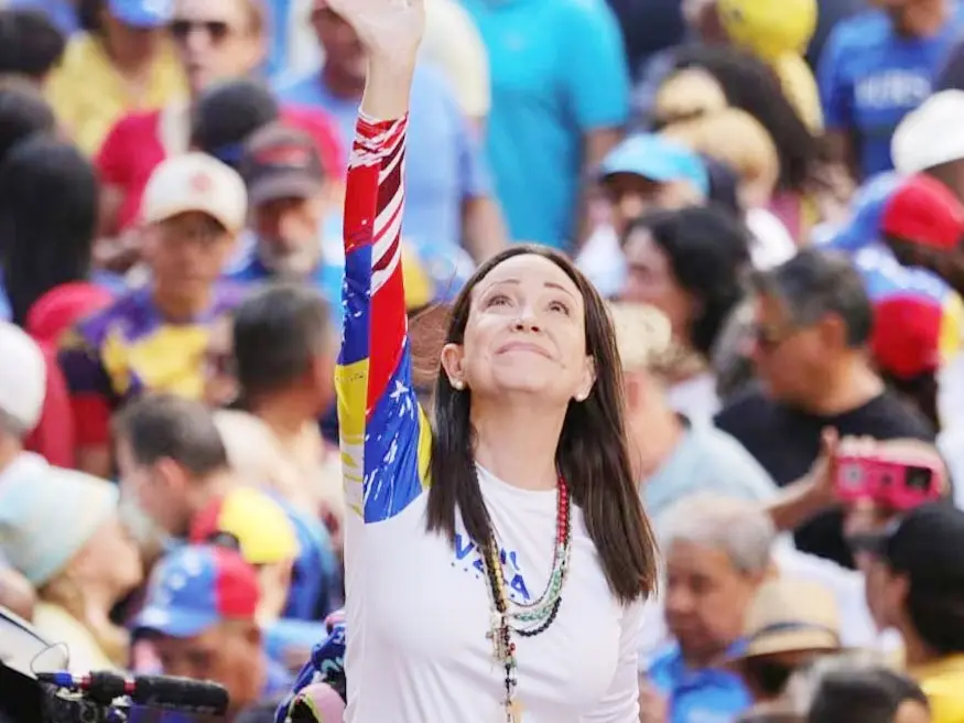 Milei felicitó a María Corina Machado por su consagración con el Nobel de la Paz