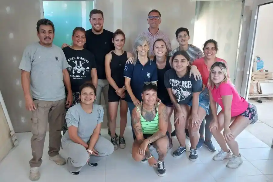 Se realizó el cierre del taller de construcción en seco