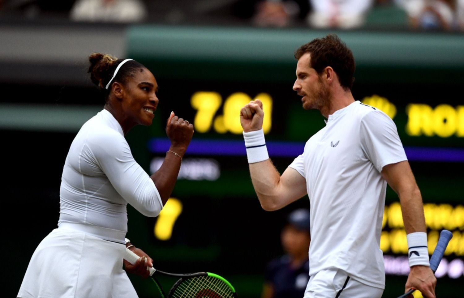 Esto dijo Serena Williams sobre su experiencia jugando dobles mixtos con Andy Murray