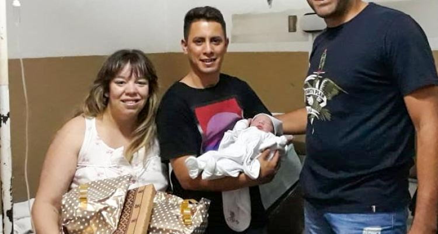 Danna fue la primera bebé del 2020