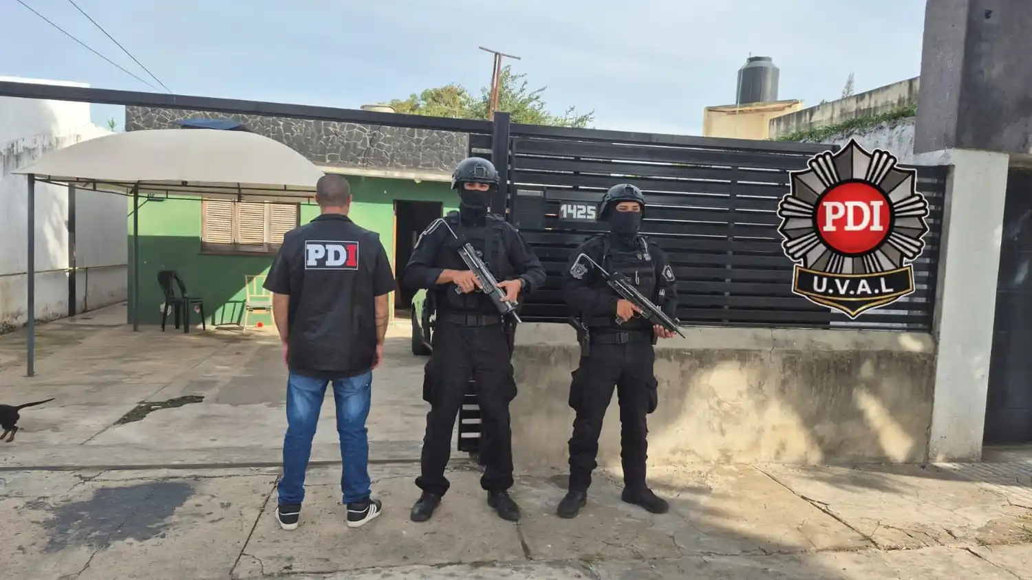 Cinco demorados en allanamientos por una balacera contra la casa de un policía