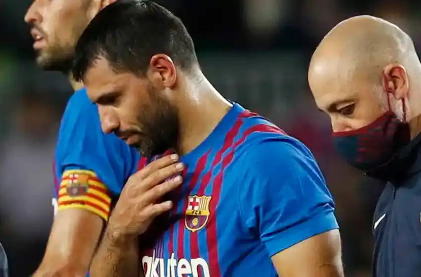 Malas noticias: en España informan que Agüero podría retirarse por la arritmia