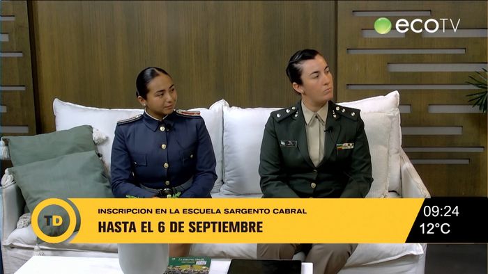 Inscriben en la Escuela Sargento Cabral del Ejército Argentino
