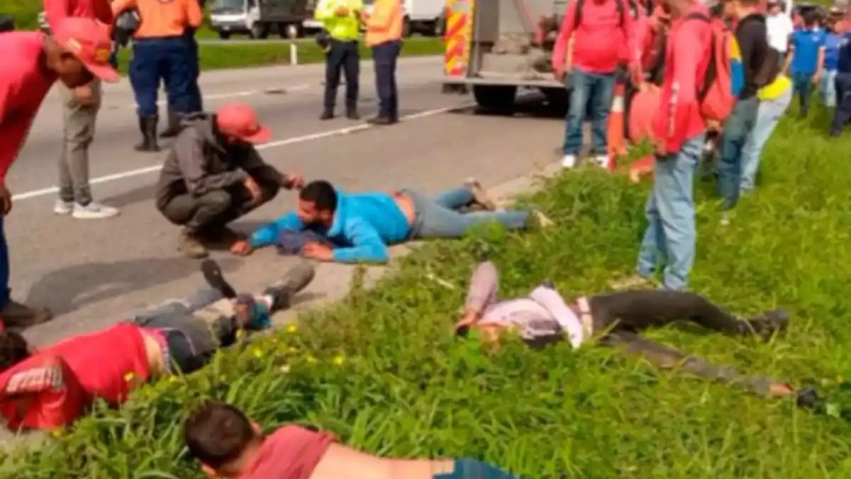 OTRO ACCIDENTE EN LA ARC deja al menos 3 fallecidos y más de 20 heridos este #22Jul