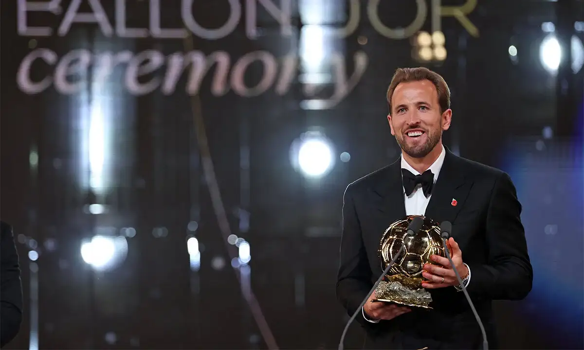 Harry Kane ganó el Balón de Oro 2026 y Lionel Messi finalizó quinto