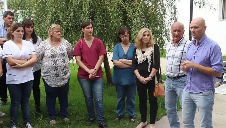 Alberti: El intendente recorrió las obras de infraestructura del Hospital Municipal