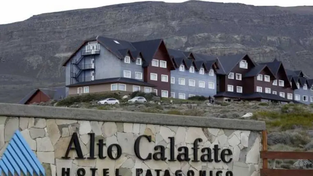 El hotel de la flia Kirchner en el sur.
Foto: Agencia NA