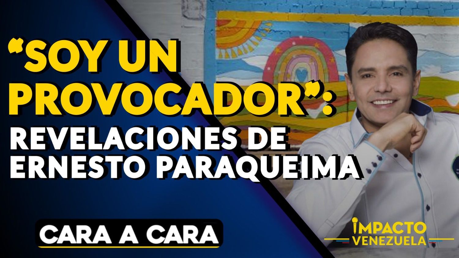 ¡ÚLTIMA ENTREVISTA ANTES DE SER DETENIDO! Paraqueima dice ser un PROVOCADOR / CARA A CARA: IMPACTO VENEZUELA