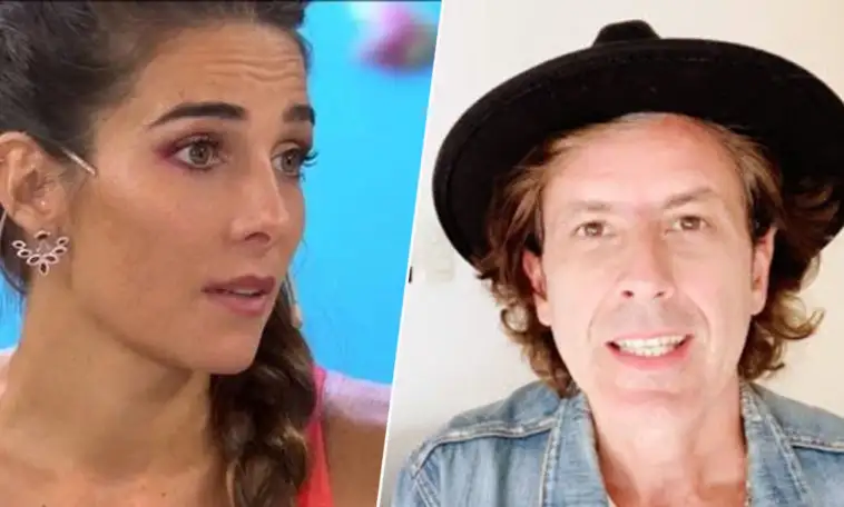 Juana Viale y Coti juntos en un bar de Caballito